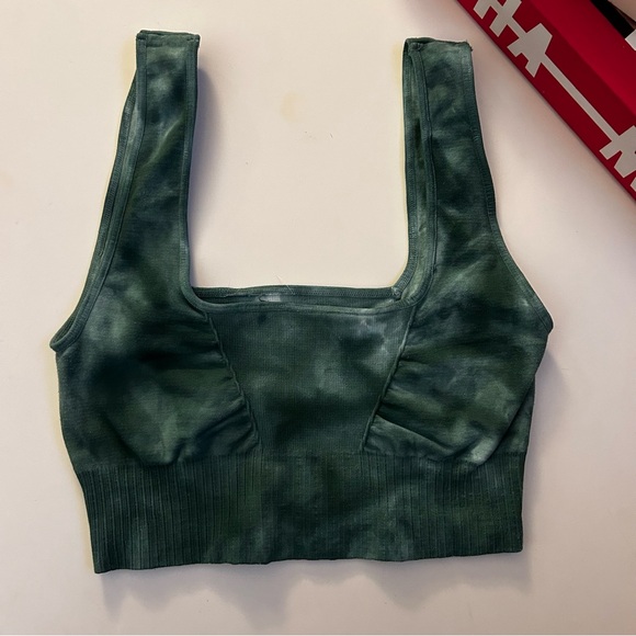 FREE PEOPLE Good Karma Square neck Bra Tye Dye - Picture 6 of 7